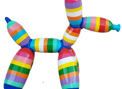 Design Figures Women Sculptures Modern Abstract Sculpture Inflatable Dog
